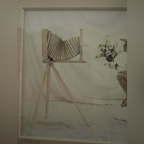 Hand colored Limited Edition Norm Darwish “Posing” Black & White Photograph - Picture 3 of 8